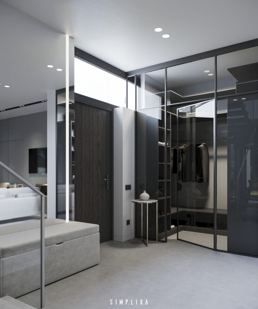 Projekt wnętrza: Rezydencja na Wilanowie, architekt wnętrz Wilanów