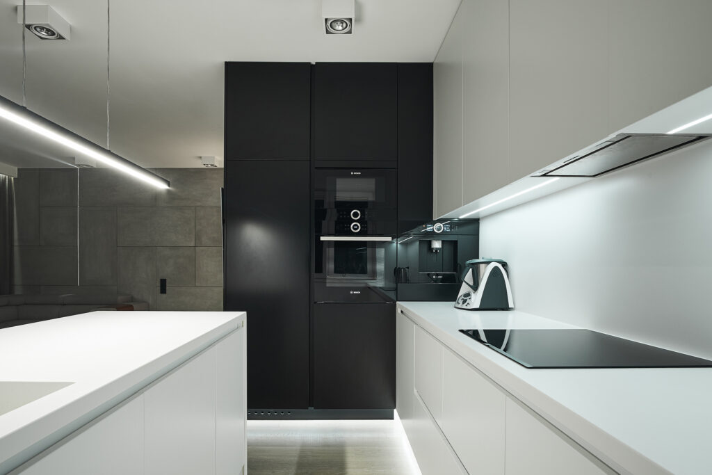 Projekt wnętrza: 92 metry na Kabatach, architekt wnętrz Ursynów